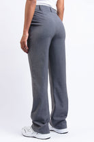 Nova 02High Straight Suit Pants - Grey