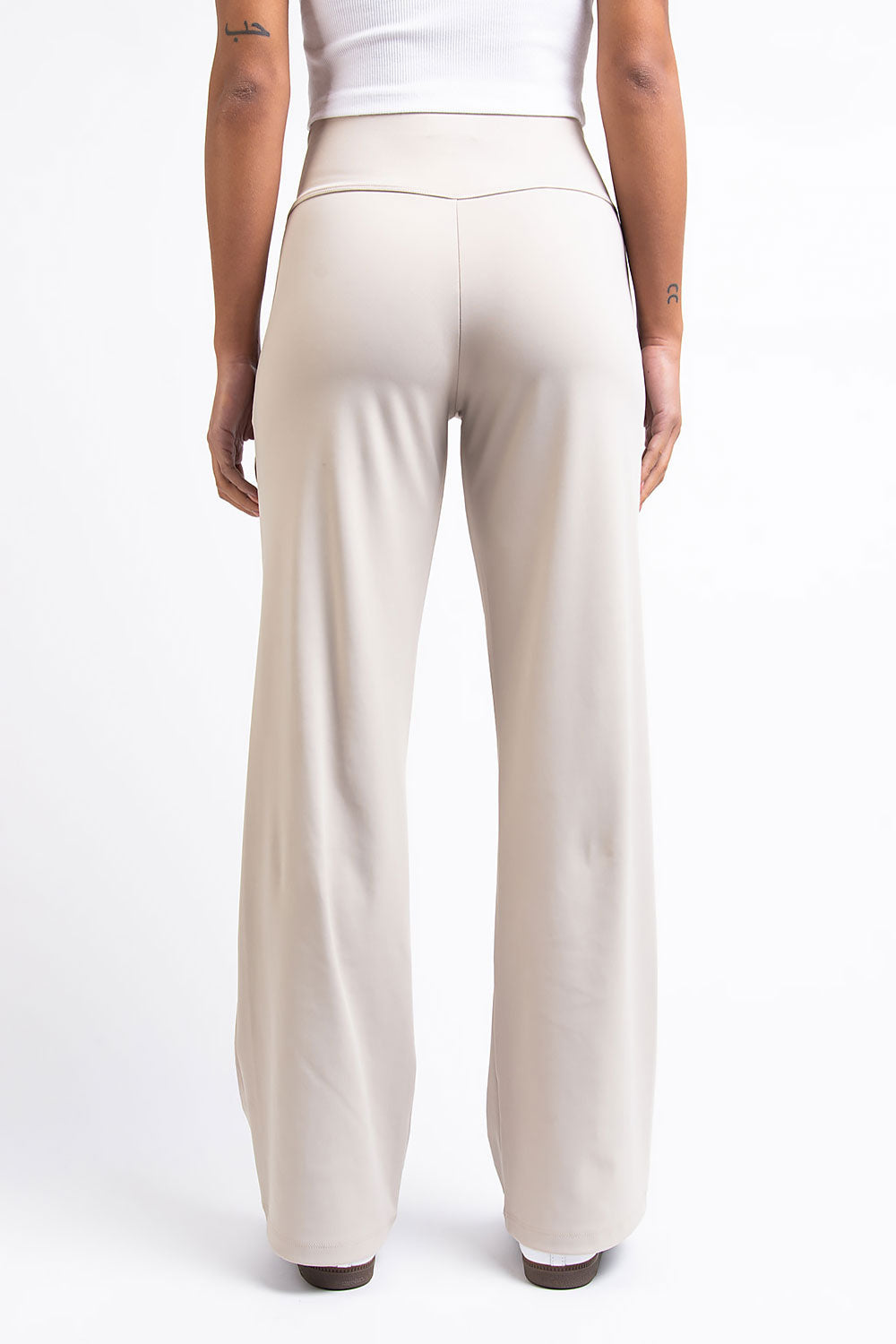Holly 02High ActiveFlex Straight Pants - Beige