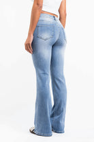 Taylor 02Mid Bootcut Jeans - Bleach Blue
