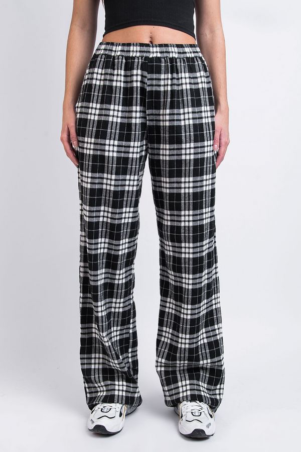 Pyjamas Bukser - Mandy Checkered Flannel