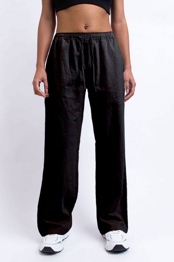 Maxi linen pants, Comfortable baggy pants for women (986) – XiaoLizi